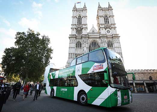London electric double-decker buses using e- motors from Ziehl-Abegg 