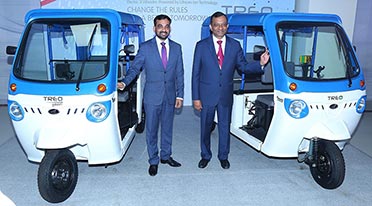Mahindra launches electric 3 wheeler range Treo and Treo Yaari