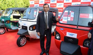 Mahindra launches e-Alfa Mini electric rickshaw for Rs 1.12 lakh
