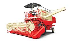 Swaraj Tractors unveils Swaraj 8200 Wheel Harvester