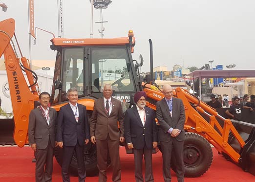 Tata Hitachi Shinrai all-new backhoe loader unveiled
