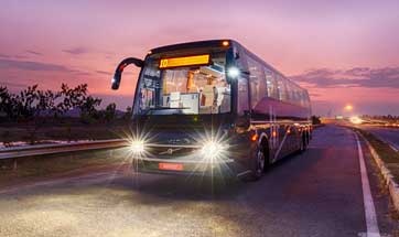 Volvo showcases new Coach Bus range at Busworld 2016