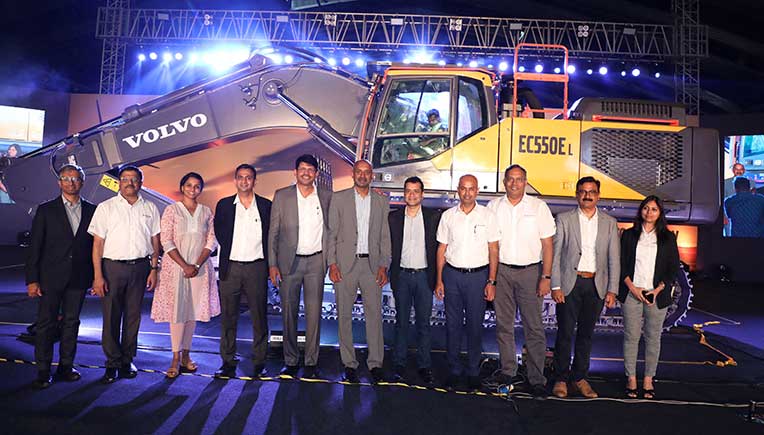 Volvo Construction Equipment launches EC550E excavator