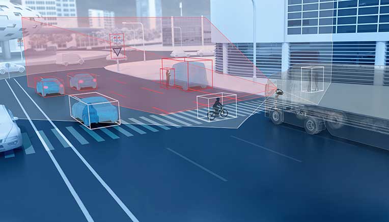 ZF develops Dual Lens Camera for commercial vehicle
