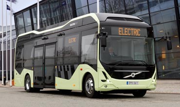 Resultado de imagen de Volvo - Eicher Electric Bus