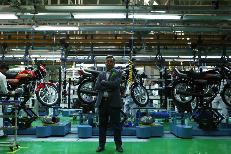 Hero MotoCorp “garden factory” in Neemrana-- Motown India