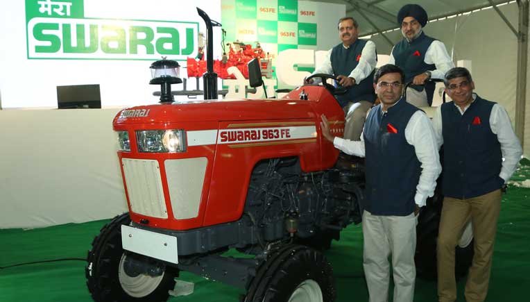 Swaraj Tractors Launches All New Swaraj 963 Fe With 2wd 4wd