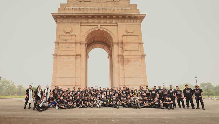 18th Royal Enfield Himalayan Odyssey flagged-off from New Delhi