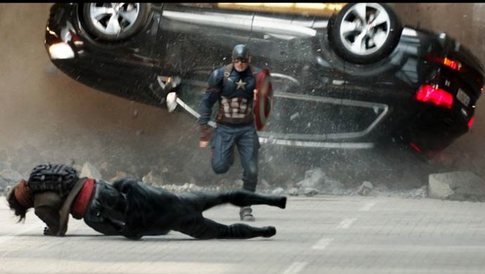 Captain America & Black Panther clash in the movie