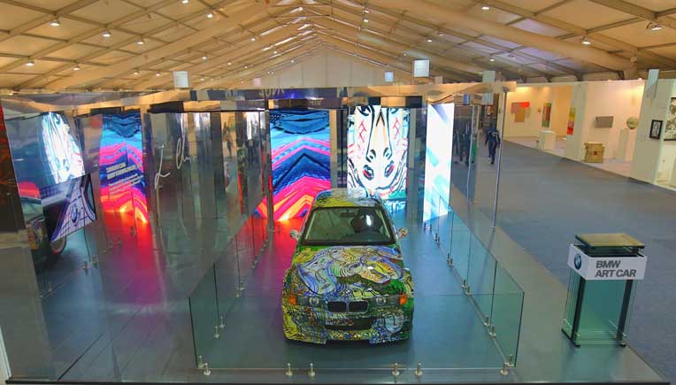 BMW Art Car by Sandro Chia celebrates its 25th anniv in India 