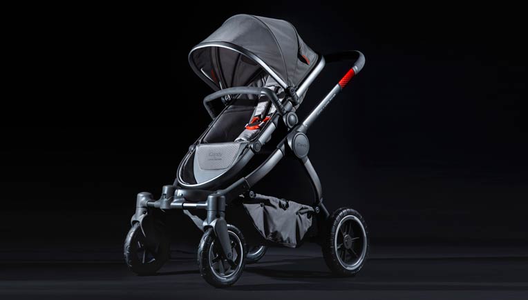 The first four-wheeled iCandy all-terrain pushchair 