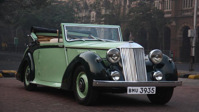 1948 Invicta Black Prince, owned by Collector Kooverji Gamadia. For representation purpose only