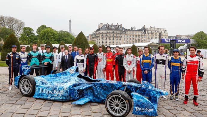 On Earth Day (April 22), the FIA Formula E Championship revealed an iceberg liveried car that will be auctioned off after the Visa Paris ePrix