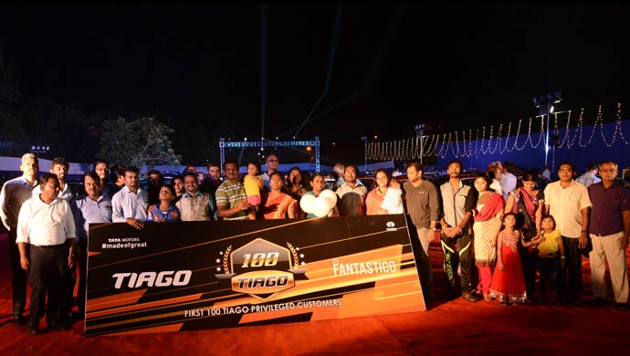 The first  100 Tiago customers in Chennai