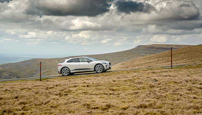 Jaguar I-Pace completes Everesting challenge on a single charge 