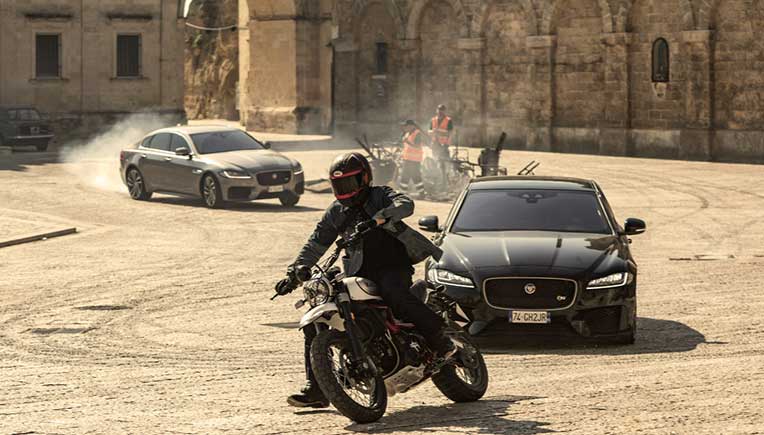 Jaguar XF makes its 007 debut in No Time To Die Hollywood movie