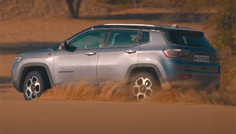 Jeep Compass Trailhawk, 1st Indian SUV to cross Great Indian Desert 