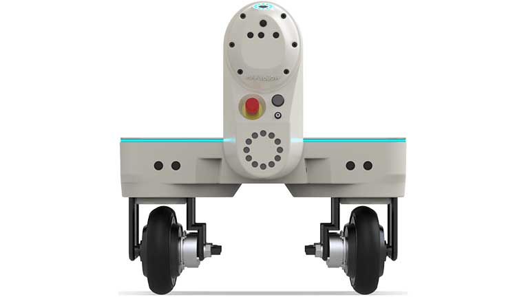 Piaggio Fast Forward presents kilo, robot with smart following technology