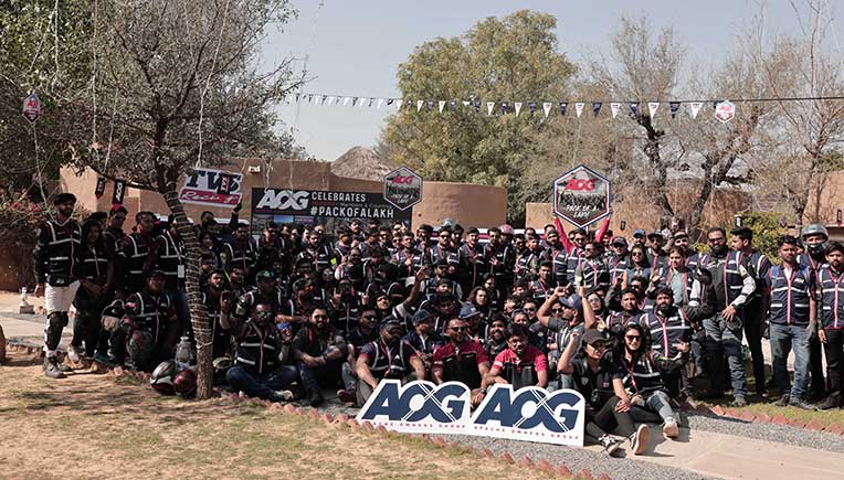 TVS Apache celebrates 1 lakh Apache Owners Group members 