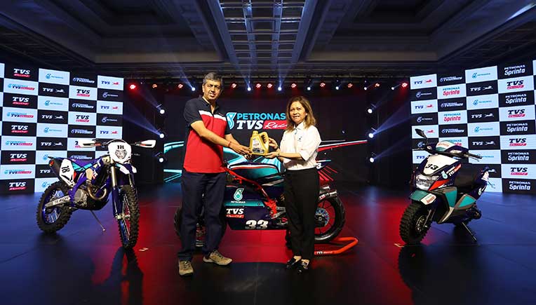 TVS Racing Announces Collaboration With Alisha Abdullah Racing Academy -  DriveSpark News