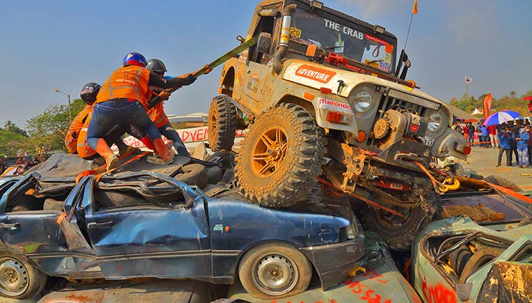 Thar off-roading in Kochi sees clubs rising to the challenges