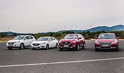 A day at Guangde Proving Ground in China with MG, Roewe cars