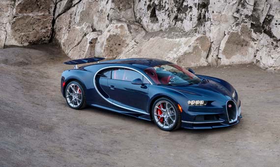 Bugatti to show new 1479hp Chiron super sports car