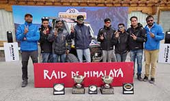 Double victory for Polaris India at 20th edition of Raid De Himalaya 2018