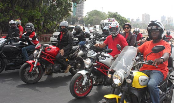 Ducati first Desmo Owners Club in India rolls out in Mumbai