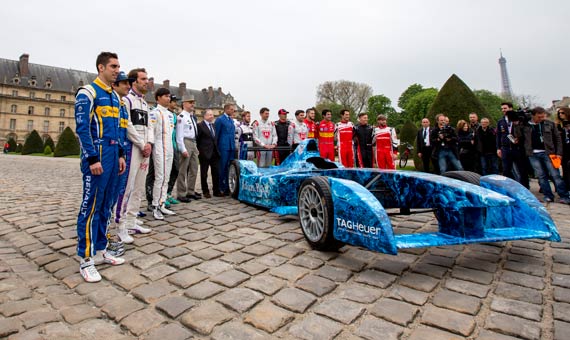 Formula E marks Earth Day with special iceberg livery