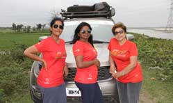 Four women in a Tata Hexa set on an epic journey 