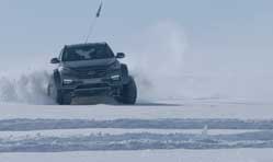 Hyundai Santa Fe conquers the Antarctic driven by great grandson of Sir Ernest 