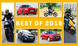 MOTOWN INDIA FAVOURITE VEHICLES OF 2018