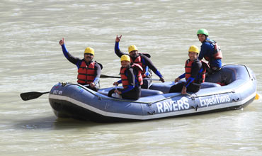 River rafting on the Ganges
