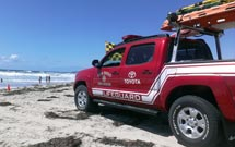 Toyota 4x4s to the rescue in beaches