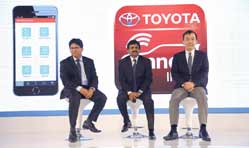  ‘Toyota Connect’ smartphone app based connected services