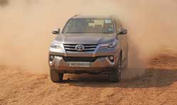 Toyota organises exclusive Fortuner Off road camp