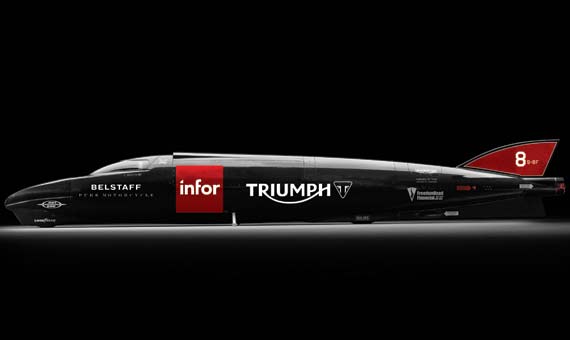 Triumph Motorcycles keen to set new world land speed record 