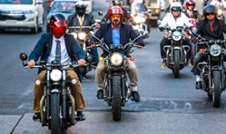 Triumph organises biggest-ever "Distinguished Gentleman's Ride"
