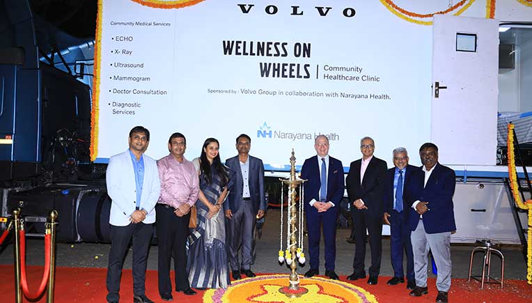 Volvo Group partners with Narayana Health to launch ‘Wellness on Wheels’ 