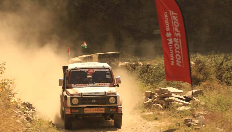 Maruti Suzuki Raid de Himalaya in action_2