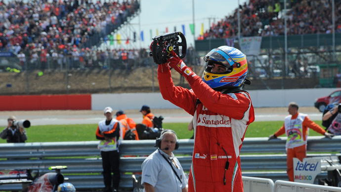 Fernando Alonso, picture courtesy Ferrari