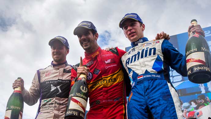 Winners of the FIA Formula E Championship in Malaysia