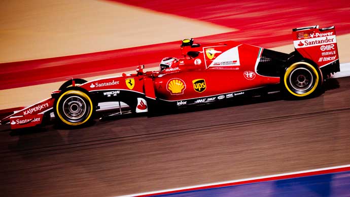 Ferrari surging ahead