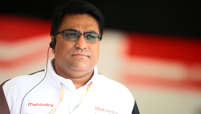Dilbagh Gill of Mahindra Racing