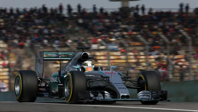 Lewis wins; file photo; pictures courtesy Daimler