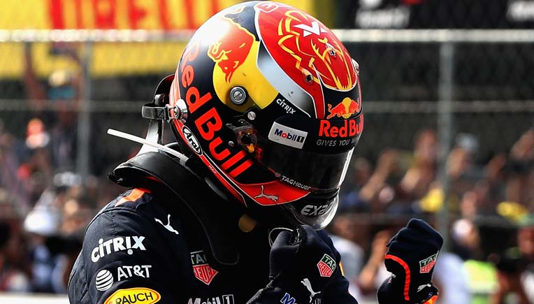 Max Verstappen recorded his third Grand Prix win. Picture courtesy Red Bull Content Pool