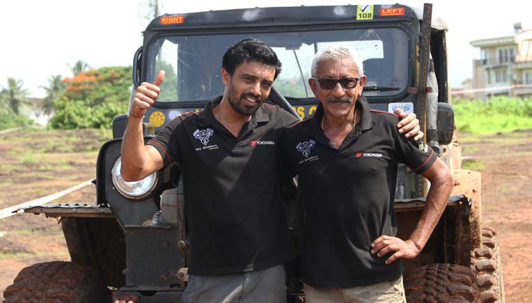 Veteran rallyist Jagat Nanjappa and co-driver Chetan Changappa
