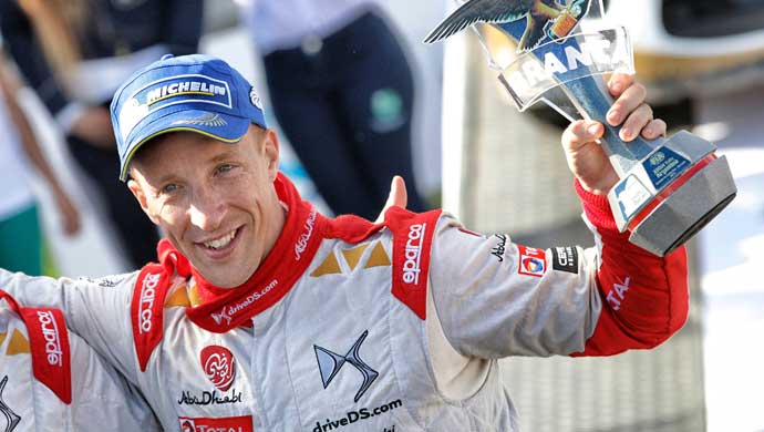 Kris Meeke winning Rally of Argentina 2015