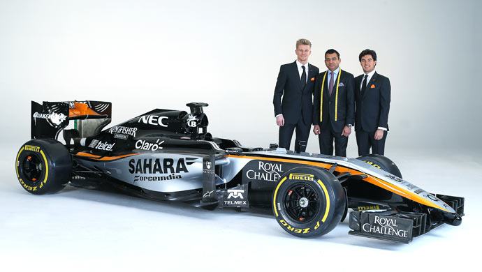 Apsley tailors for Sahara Force India